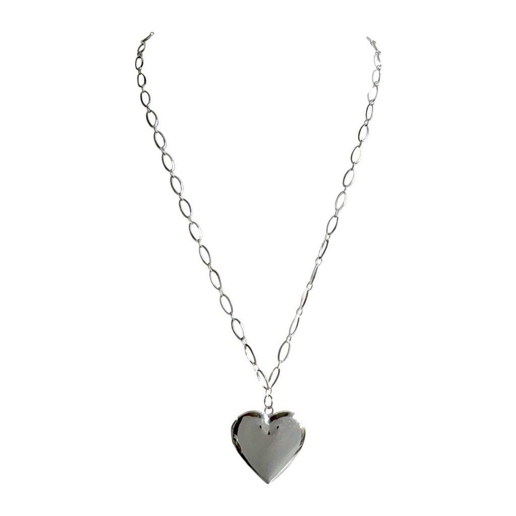 Necklace HEART silver or gold - Evolve Fashion