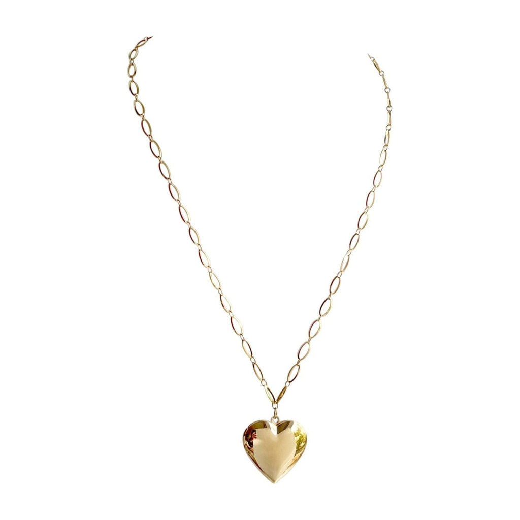 Necklace HEART silver or gold - Evolve Fashion