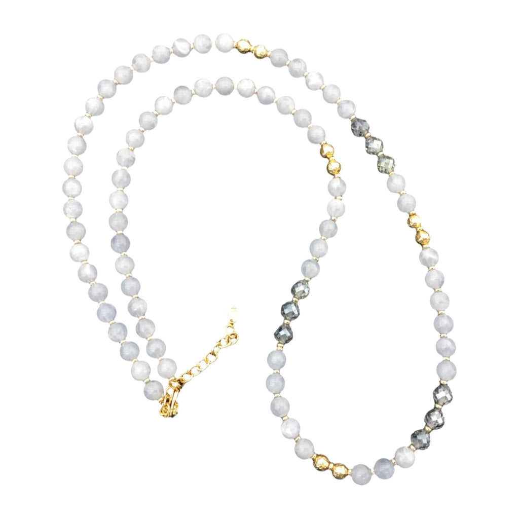 Necklace l.blue - Evolve Fashion