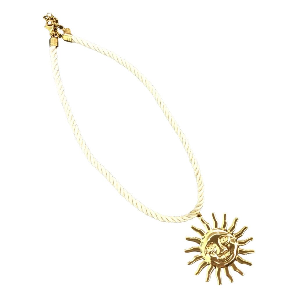 Necklace short LEMON SUMMER Sun - Evolve Fashion