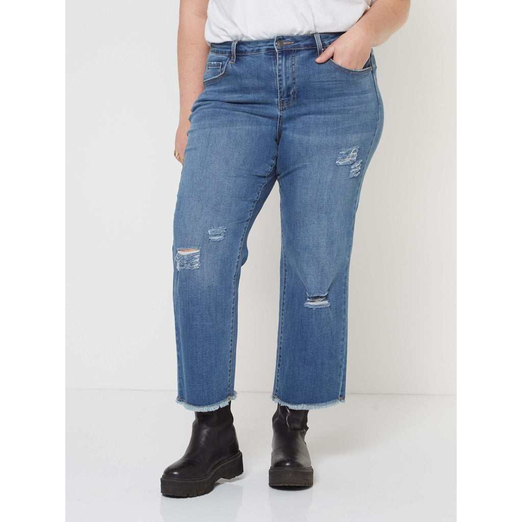 Noor SKY destroyed jeans - Evolve Fashion