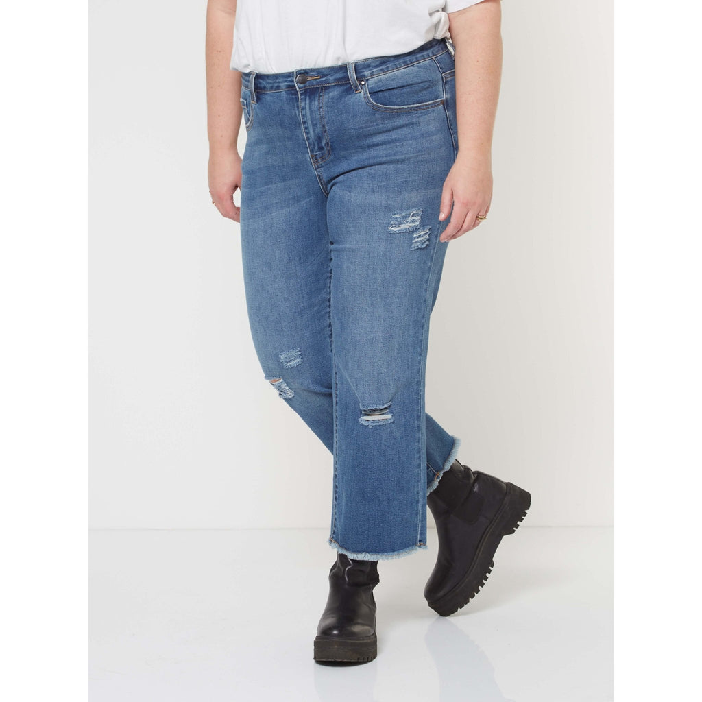 Noor SKY destroyed jeans - Evolve Fashion