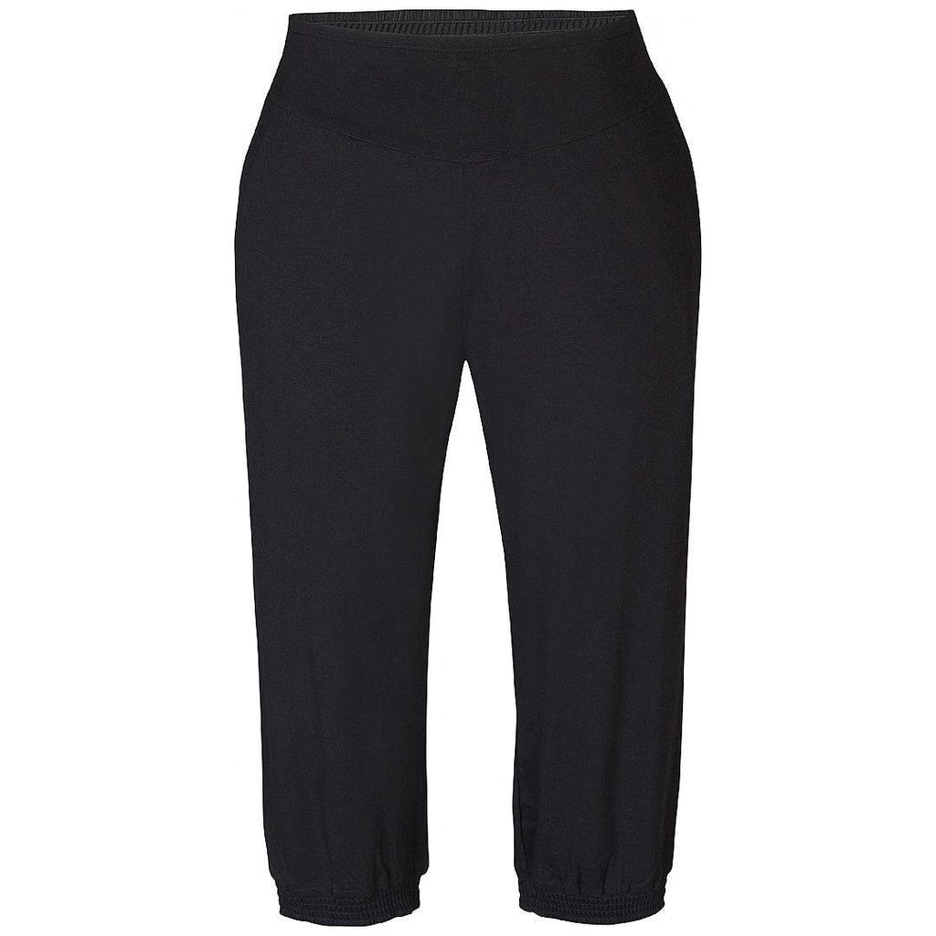 Pants 3/4 jog jersey Black - Evolve Fashion