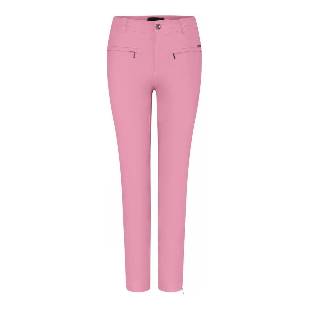 Pants LINA 7/8 zip Rose - Evolve Fashion