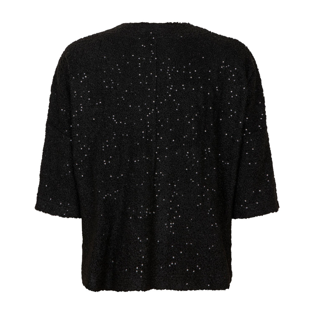 Pulli paillettes black - Evolve Fashion
