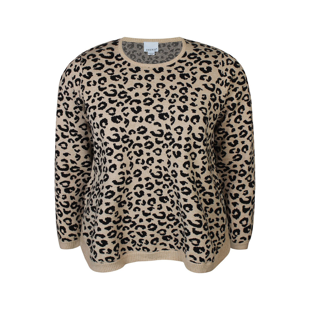 Pullover Noel sand Leo - Evolve Fashion