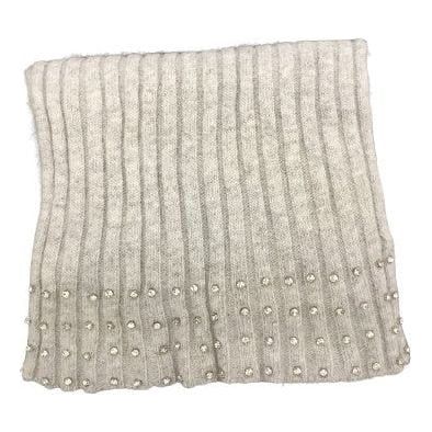 Scarf rhinestones grey - Evolve Fashion