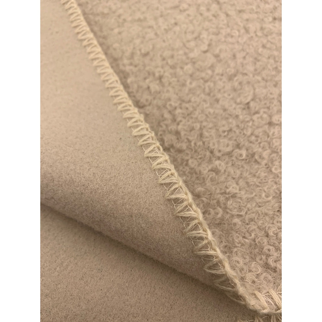 Shawl bouclé Off white - Evolve Fashion