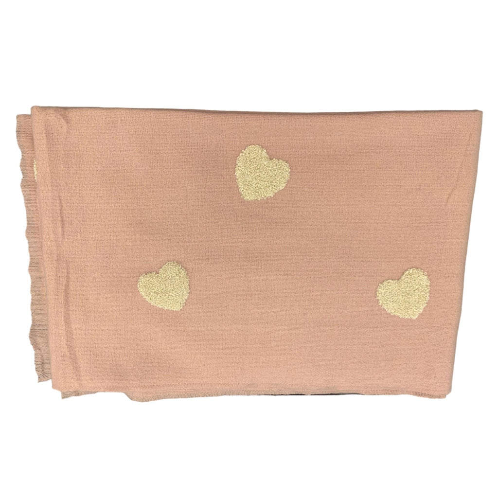 Shawl Glitter hearts - Evolve Fashion