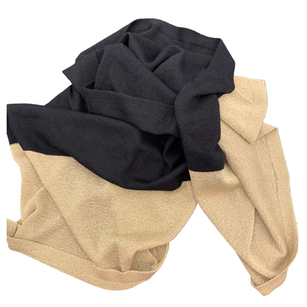 Shawl Jade & Clarisse black/gold - Evolve Fashion