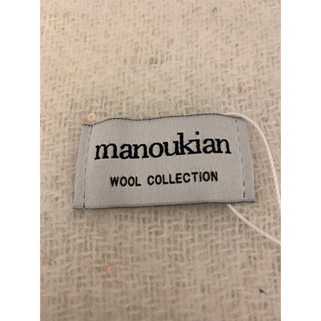 Shawl Manoukian Off white - Evolve Fashion