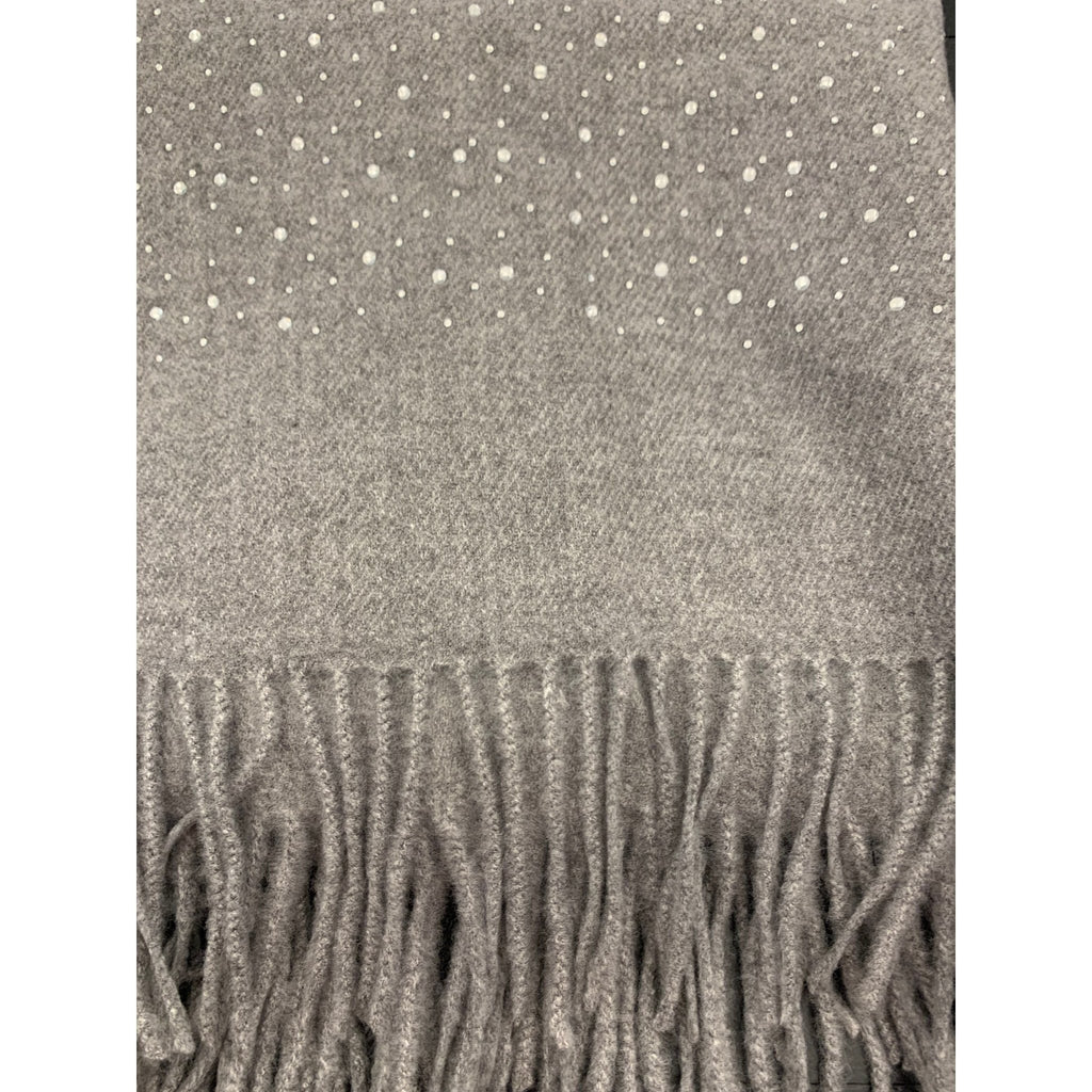 Shawl Rhinestones light grey - Evolve Fashion