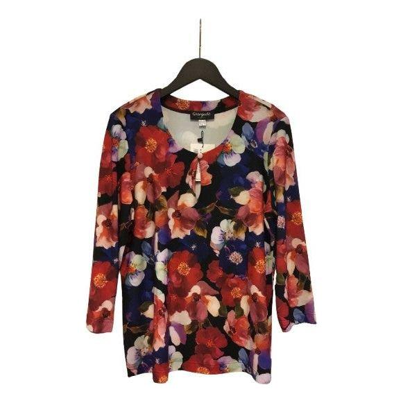 Shirt 3/4 sleeve Poppy - Evolve Fashion