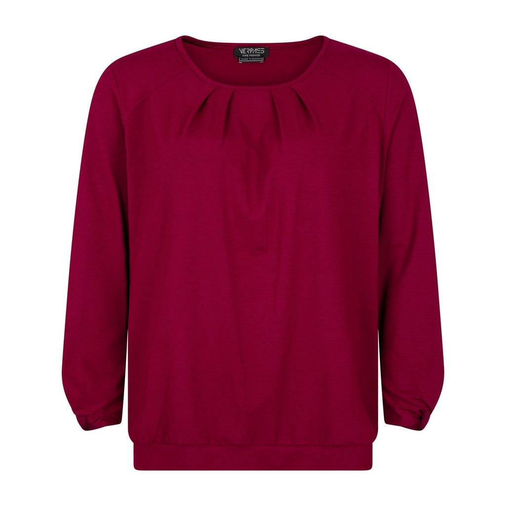 Shirt burgundy red - Evolve Fashion