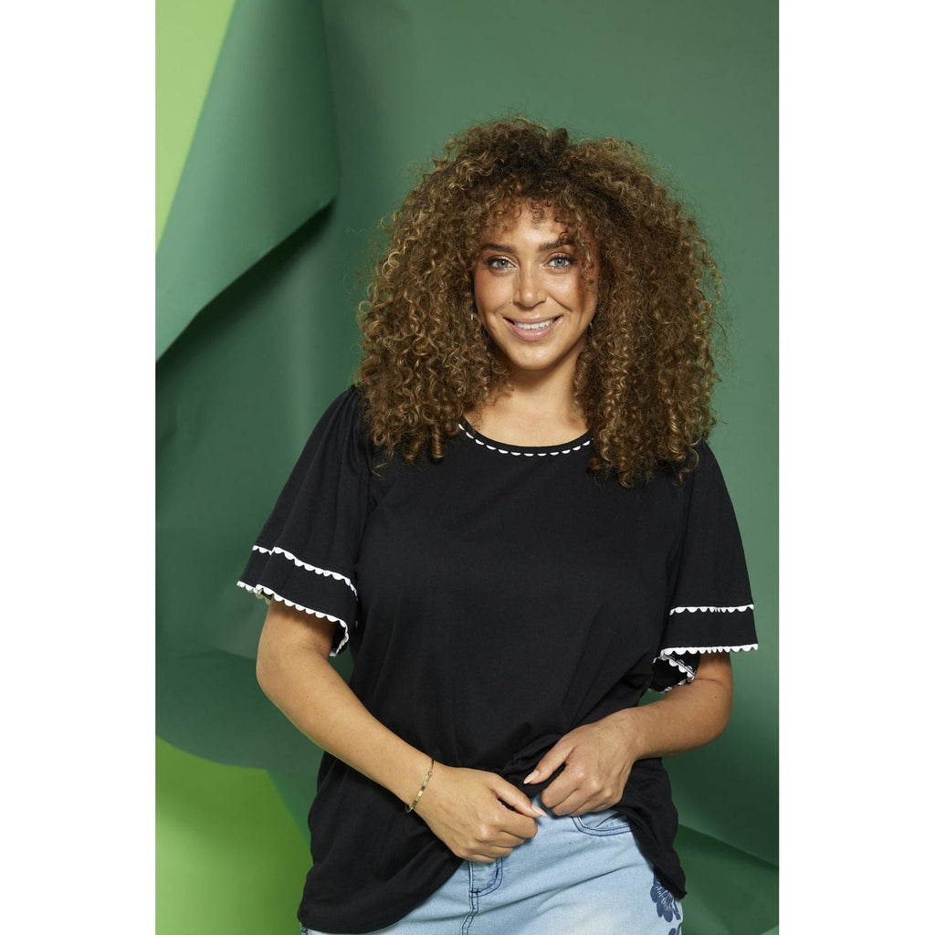 Shirt LEIA black - Evolve Fashion