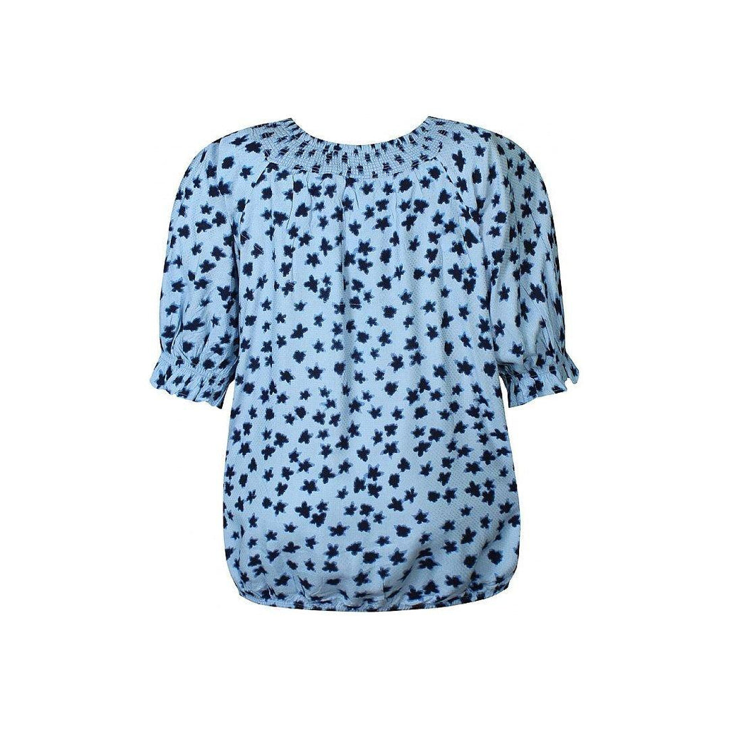 Shirt print Powder Blue - Evolve Fashion