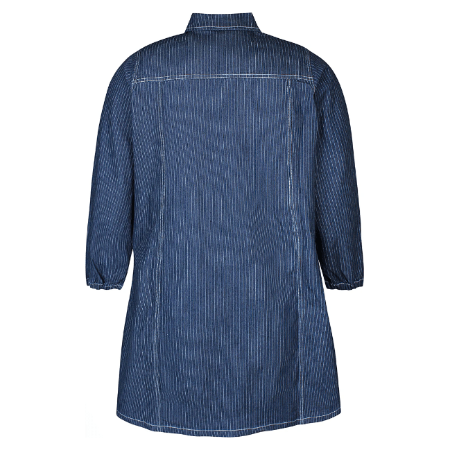 Shirtdress EXIE jeans stripes - Evolve Fashion