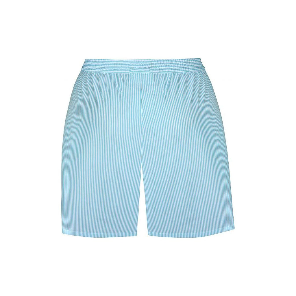 Shorts striped Bright Turquoise - Evolve Fashion