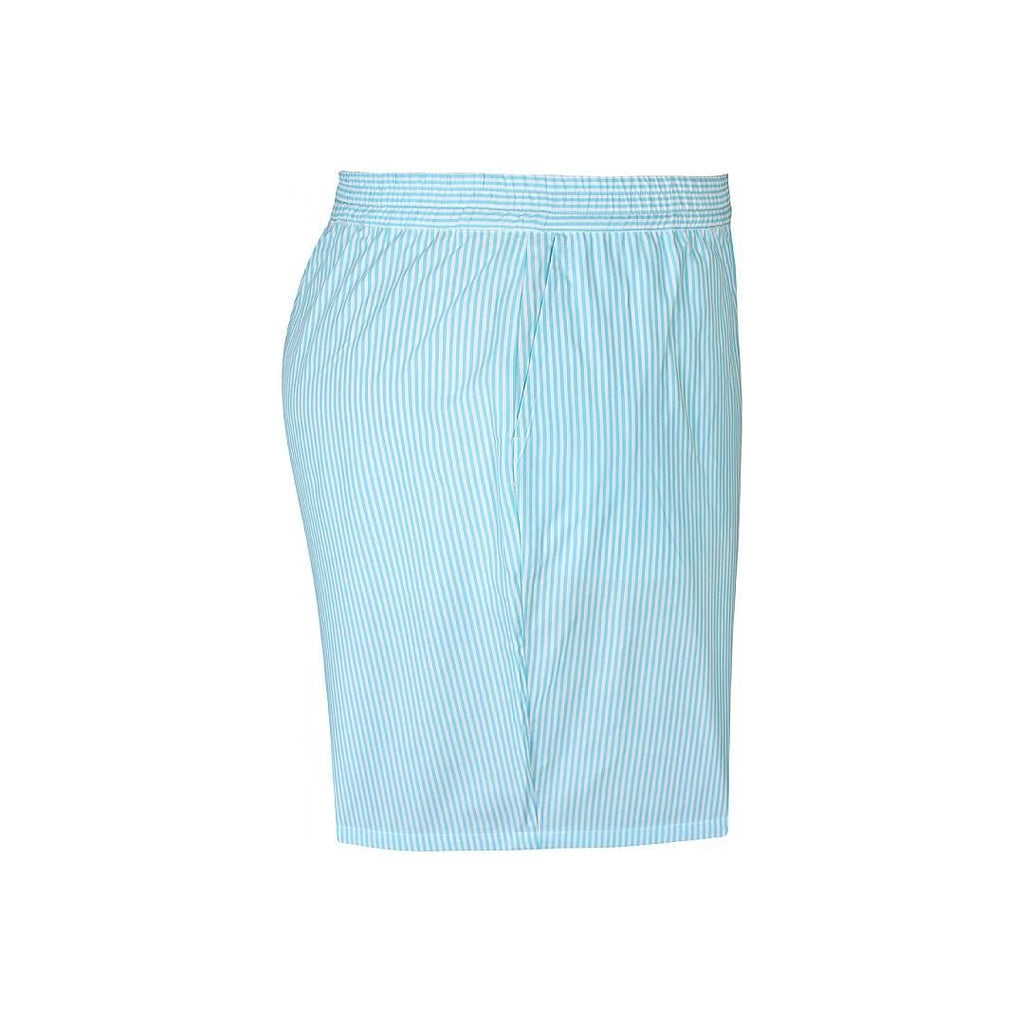 Shorts striped Bright Turquoise - Evolve Fashion