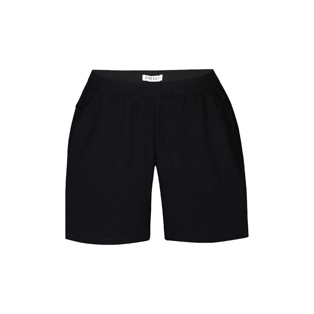 Shorts viscose uni black - Evolve Fashion