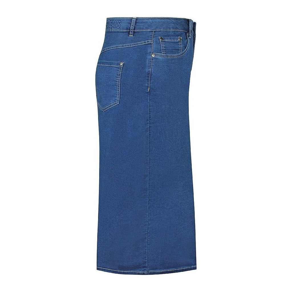 Skirt FAY169 denim blue - Evolve Fashion