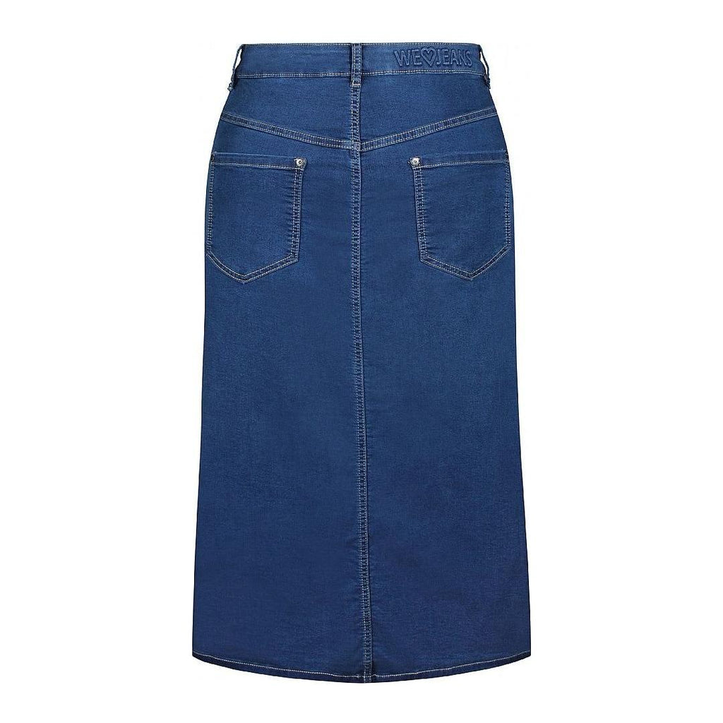 Skirt FAY169 denim blue - Evolve Fashion
