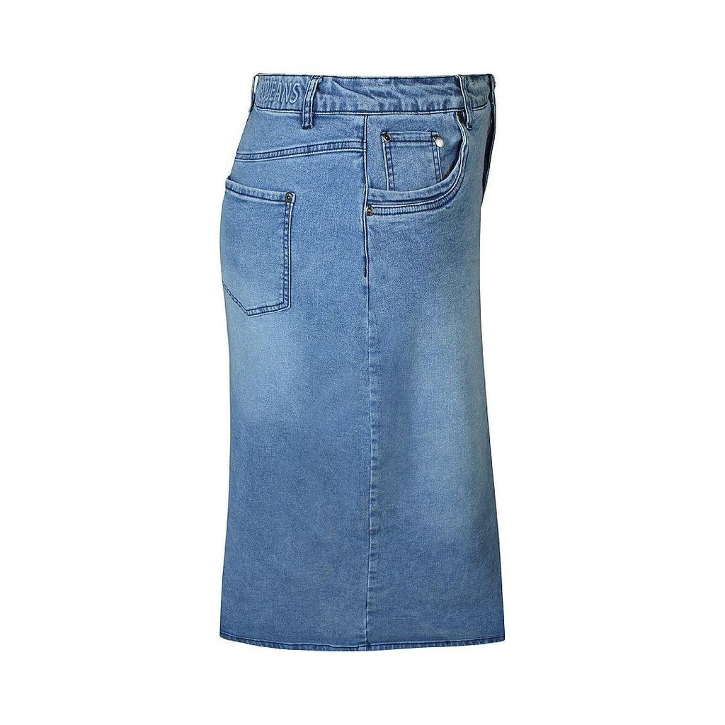 Skirt FAY592 denim blue - Evolve Fashion