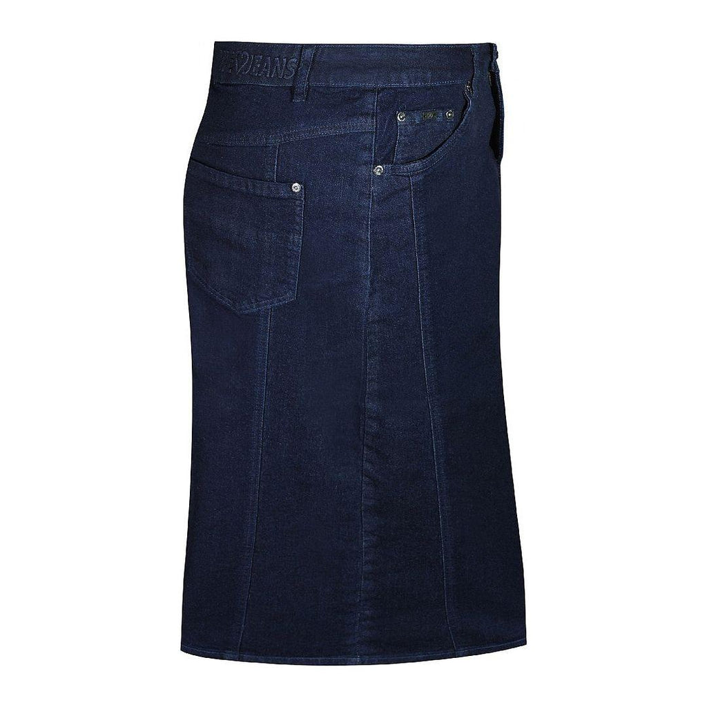 Skirt Jeans WILLA dark denim blue - Evolve Fashion