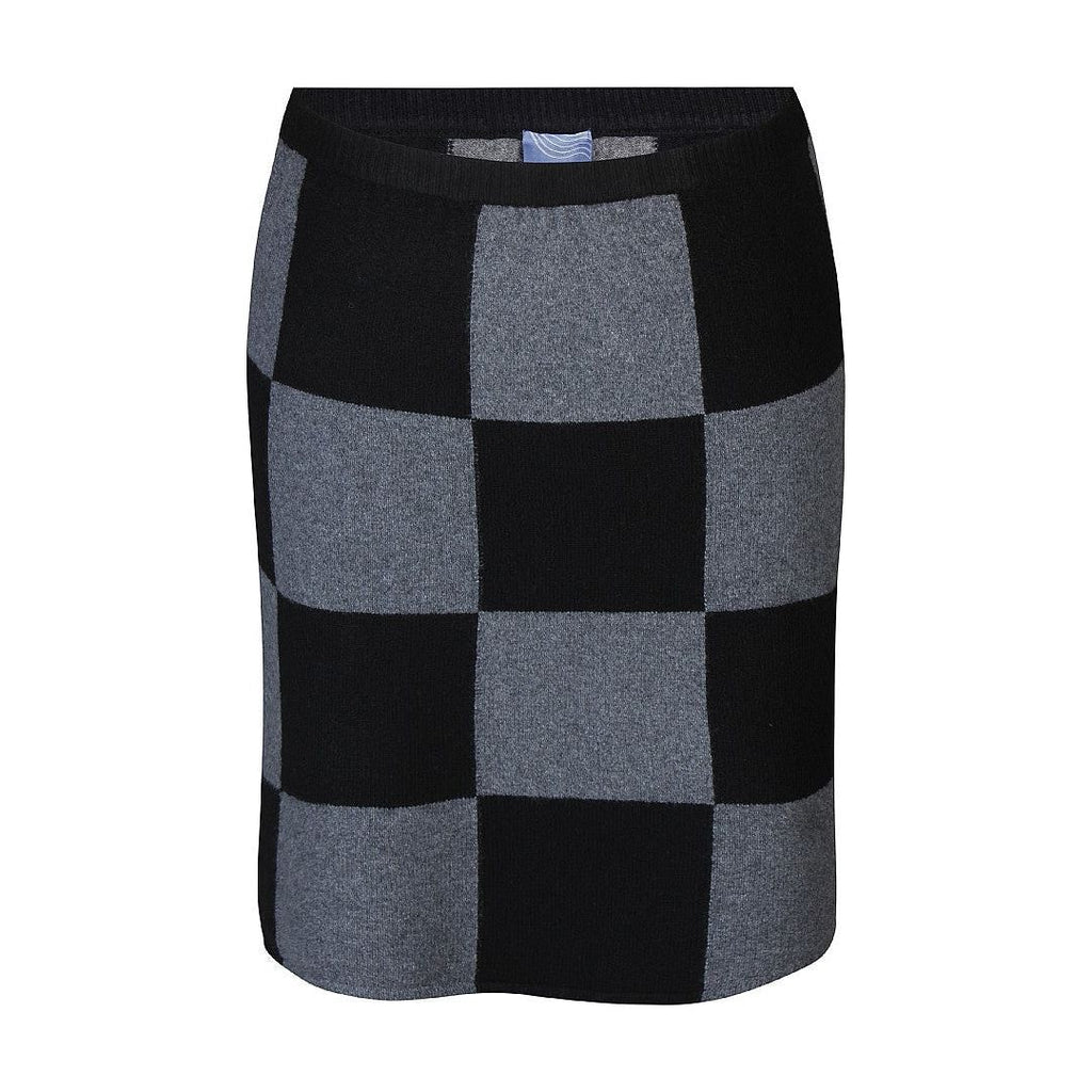 Skirt squares black - Evolve Fashion