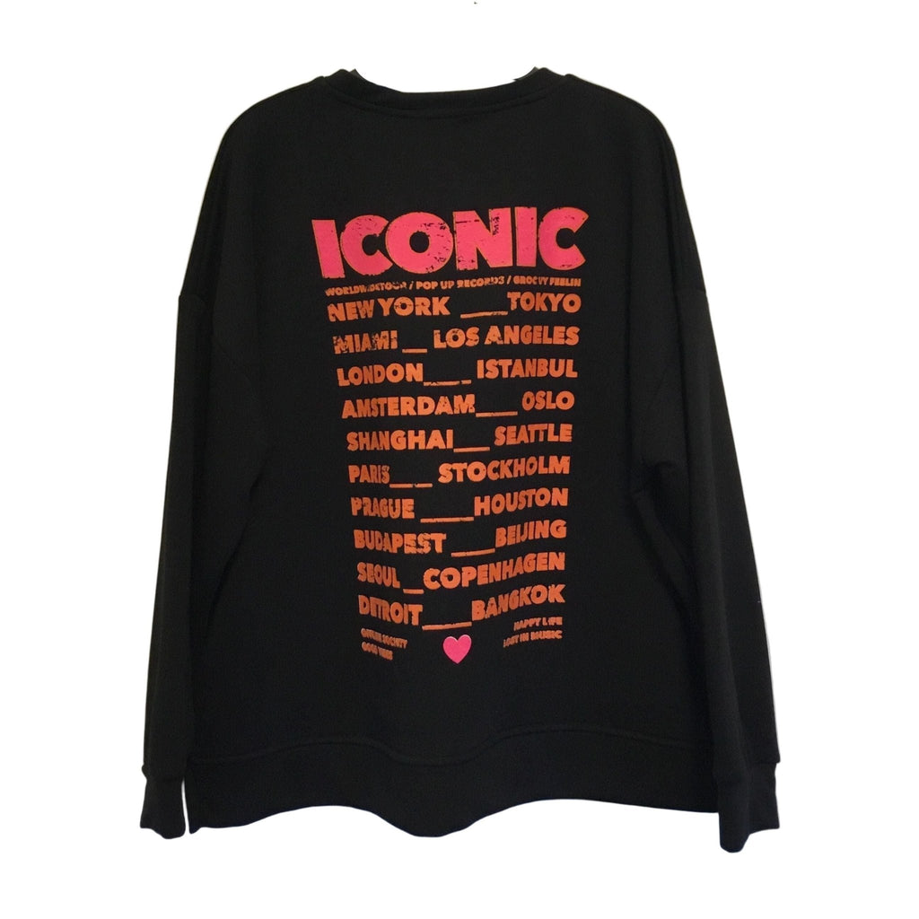Sweater ICONIC black - Evolve Fashion