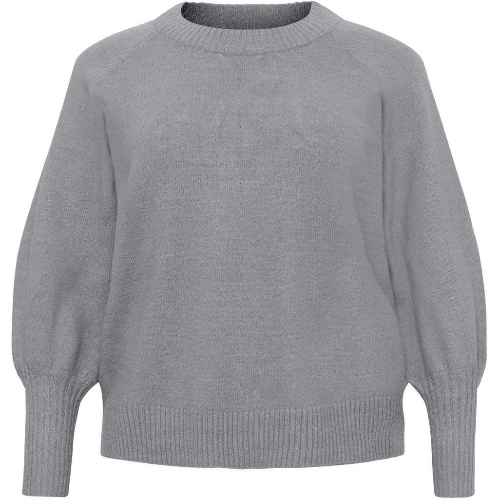Sweater O - neck balloon sl - Evolve Fashion