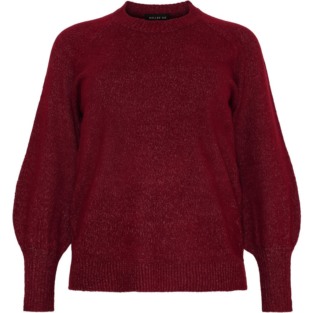 Sweater O - neck balloon sl - Evolve Fashion