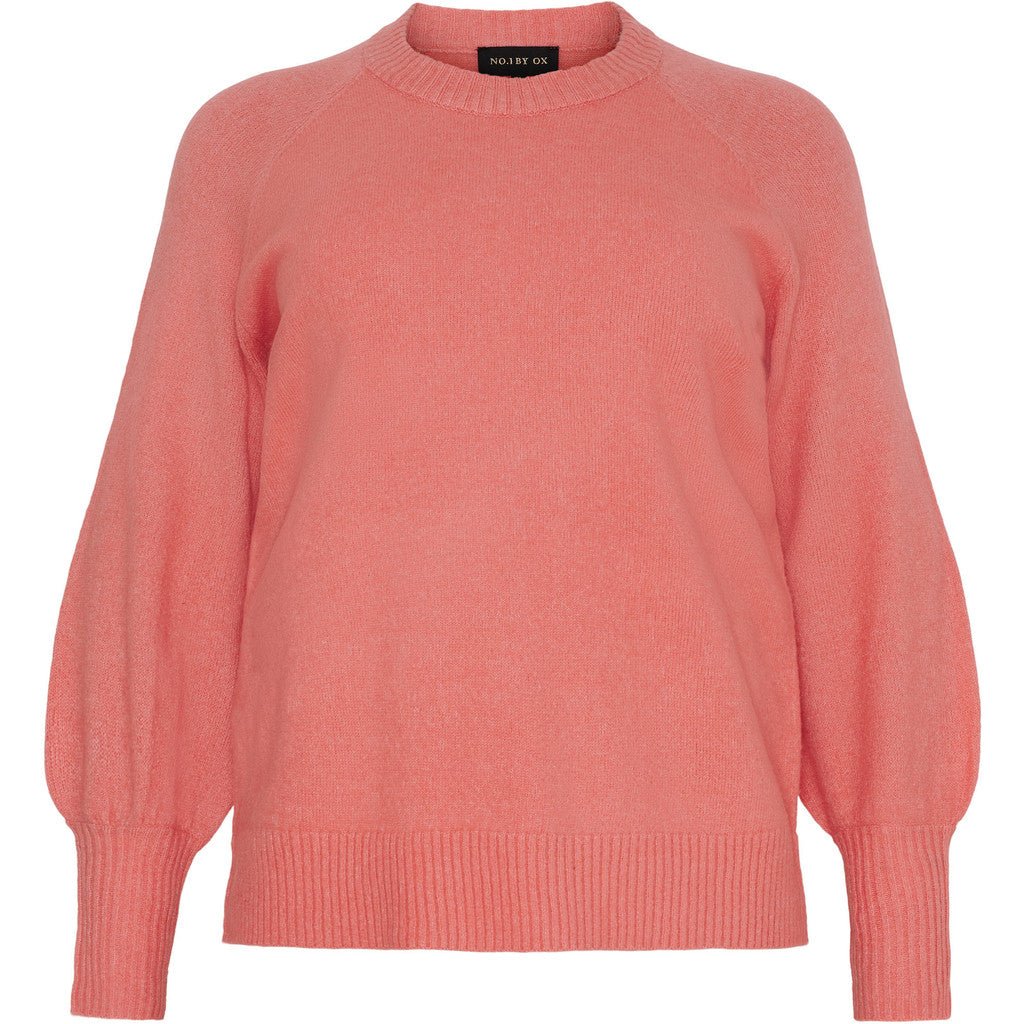 Sweater O - neck balloon sl - Evolve Fashion