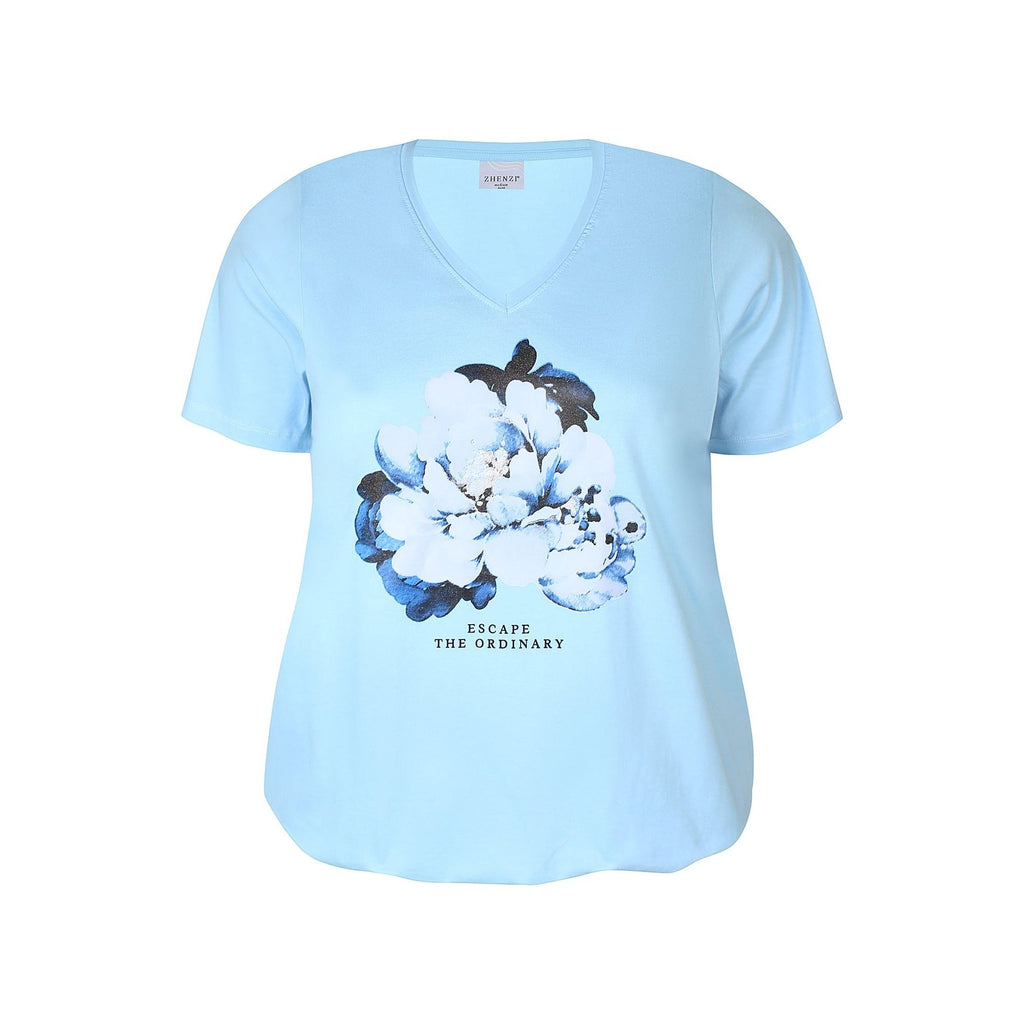 T-shirt FENN blue bell - Evolve Fashion