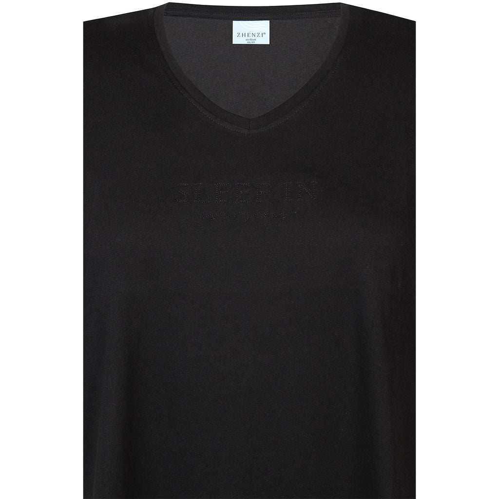 T-Shirt Safi black (Homewear) - Evolve Fashion