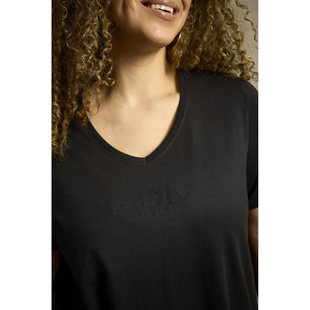T-Shirt Safi black (Homewear) - Evolve Fashion