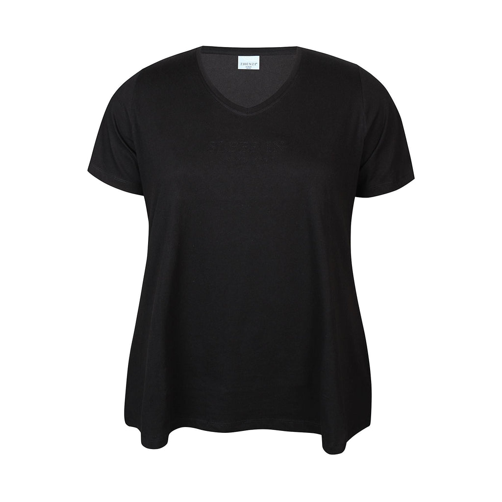 T-Shirt Safi black (Homewear) - Evolve Fashion