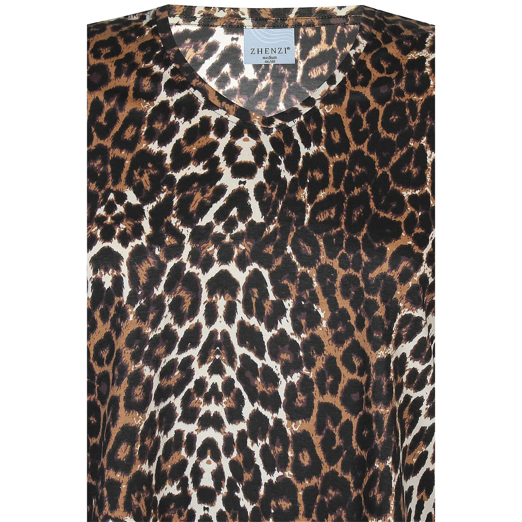 T-Shirt Saga black Leo (NIGHTWEAR) - Evolve Fashion
