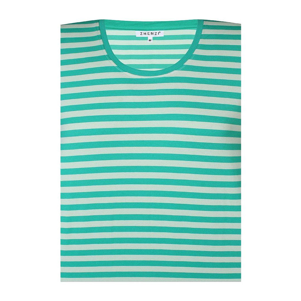 T-shirt striped Summer Sage - Evolve Fashion