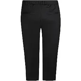Trouser Callie sateen band black - Evolve Fashion