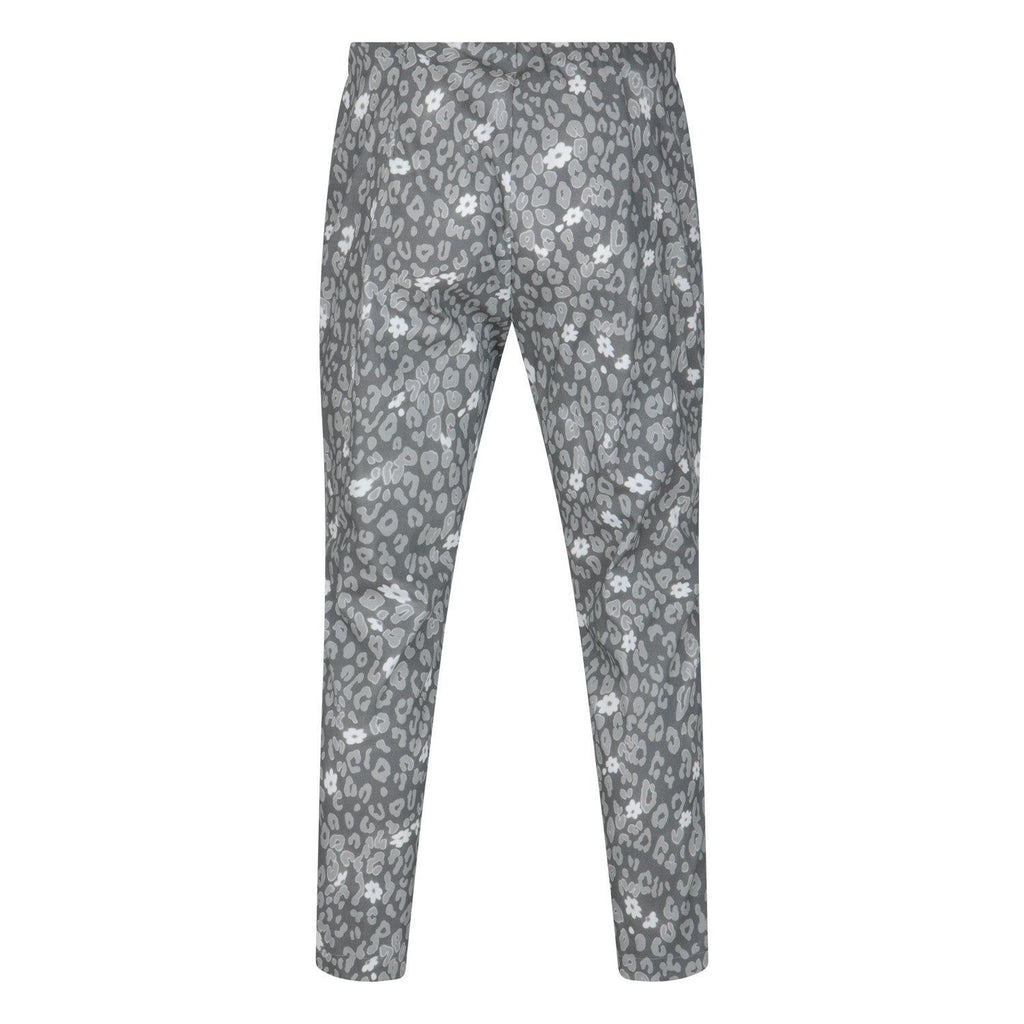 Trousers cotton print grey - Evolve Fashion