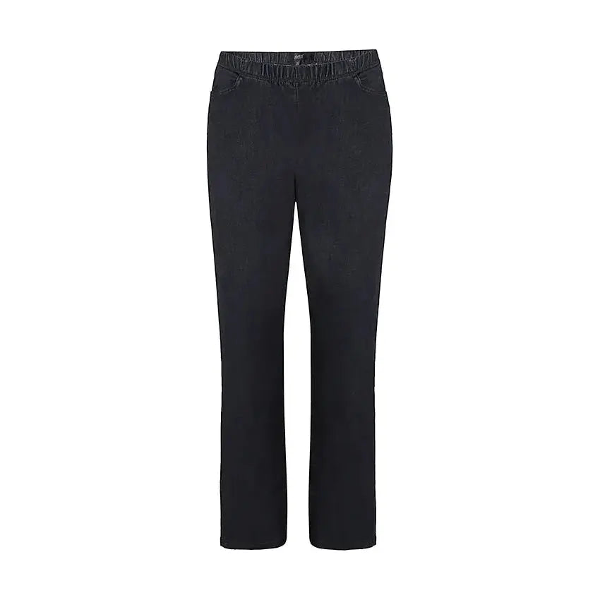 Trousers JAZZY black denim - Evolve Fashion