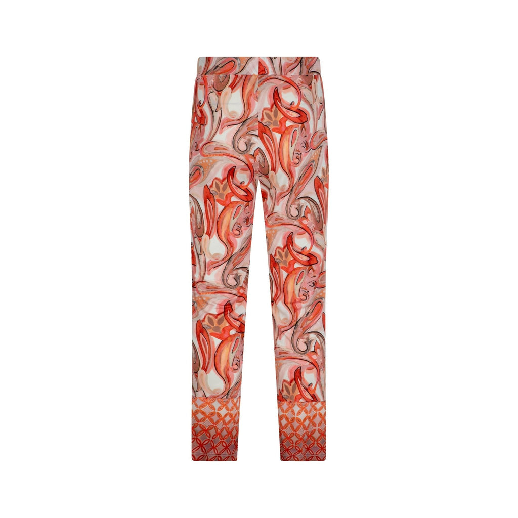 Trousers loose flamingo print - Evolve Fashion