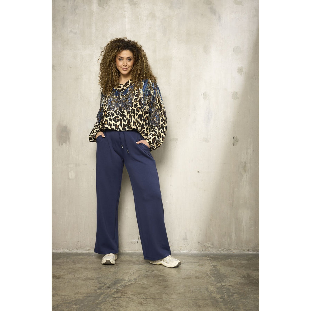 Trousers Mya True Blue - Evolve Fashion
