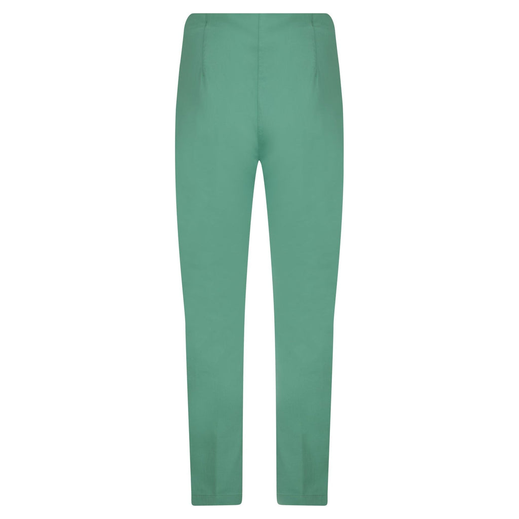 Trousers pocket cotton stretch aloe green - Evolve Fashion