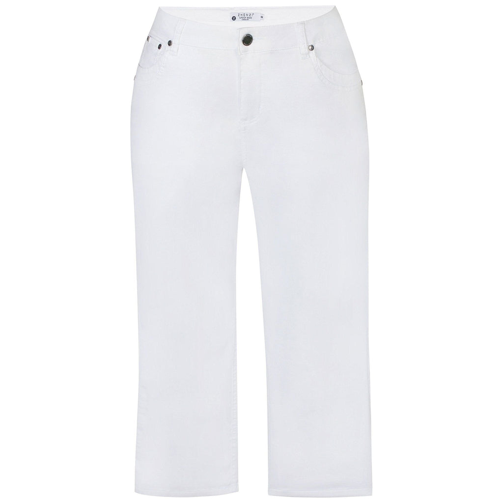 Trousers SHAKE cropped flare stretch (2 col) - Evolve Fashion