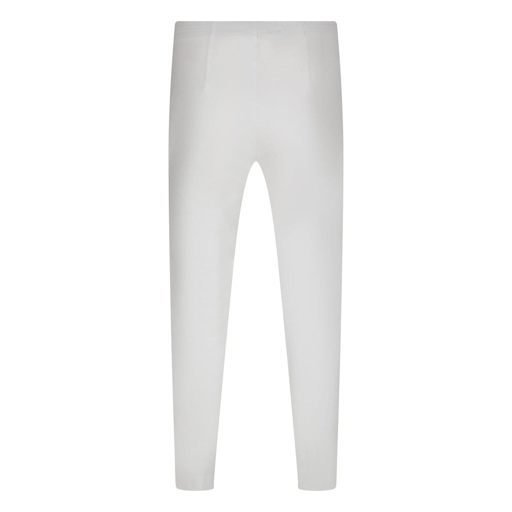 Trousers slim legs offwhite - Evolve Fashion