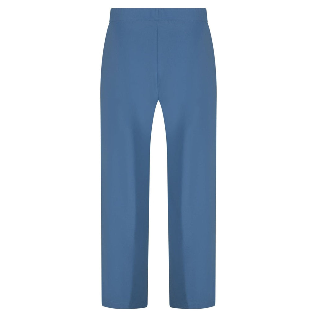 Trousers slinky wide iceblue - Evolve Fashion