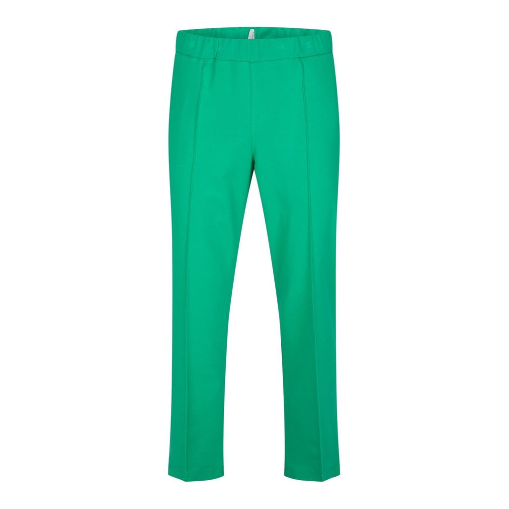 Trousers straight punto milano green - Evolve Fashion