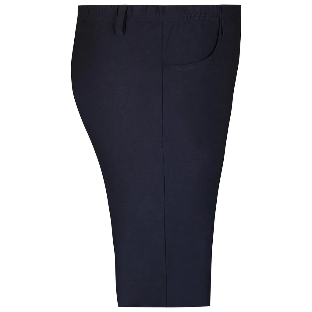 Trousers TWIST fit warm bengaline Navy - Evolve Fashion